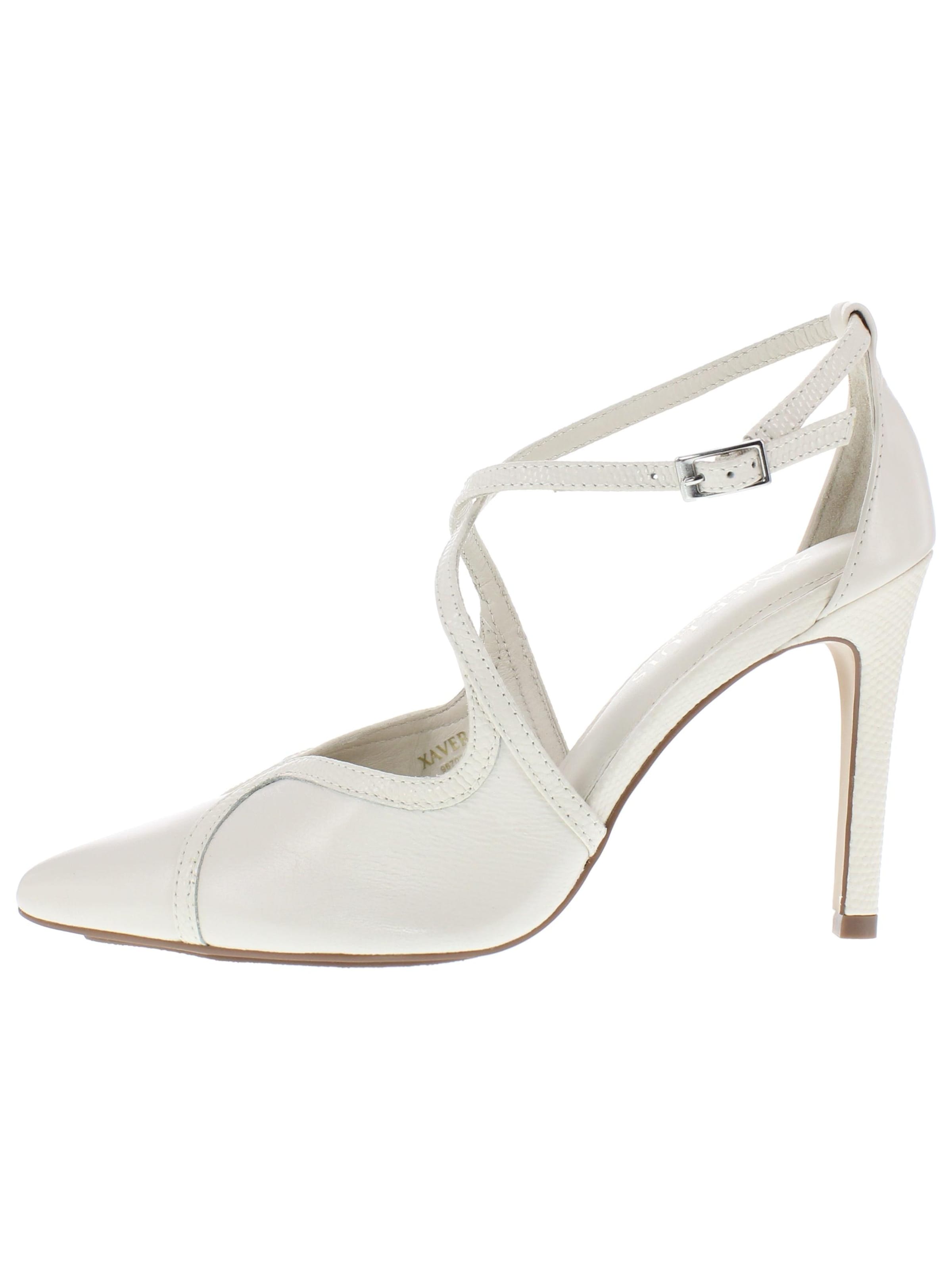 XAVER LUIS Schuhmanufaktur Pumps 'ALMIRA' in Beige: front