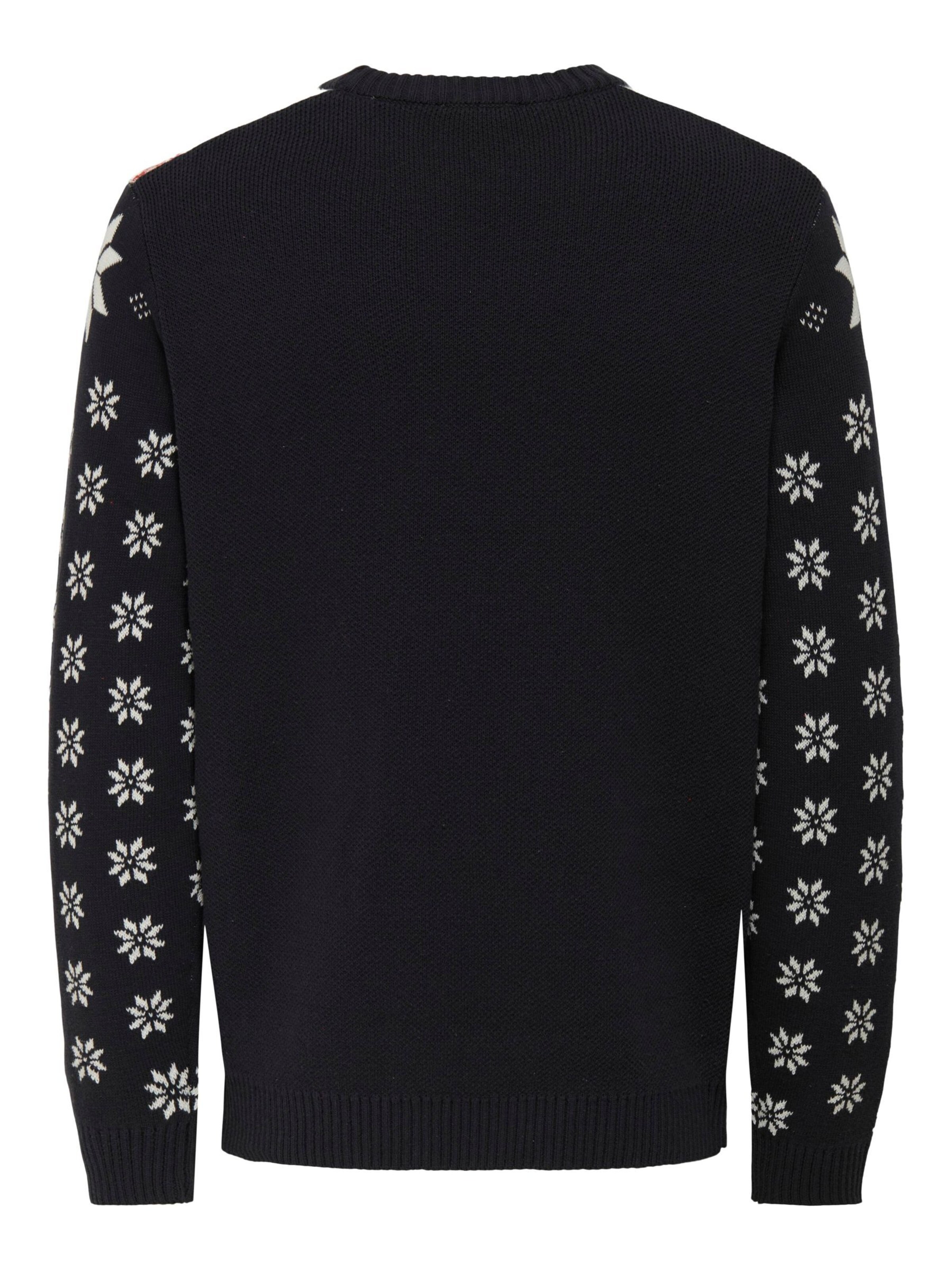 Only & Sons Pullover 'ONSX-Max' i blå