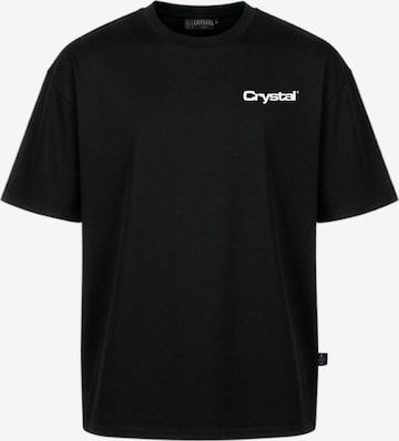Crystal Paris Shirt 'Performance' in Zwart: voorkant
