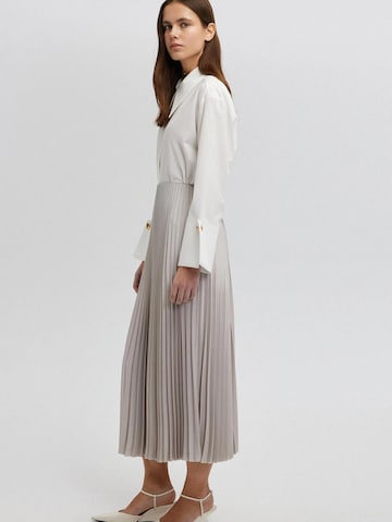 Jupe 'Pleated Skirt' Touché Privé en gris