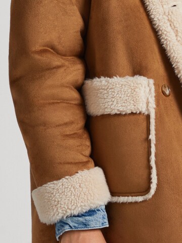 Pepe Jeans Winter Coat 'ROSE ' in Brown