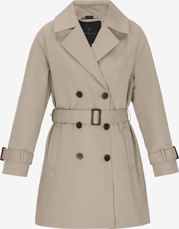 DreiMaster Klassik - Sobretudo meia-estação 'Classic' em verde: frente