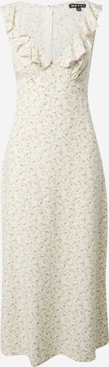 Motel Kleid 'Rufiso' in elfenbein / grün / rosa, Produktansicht