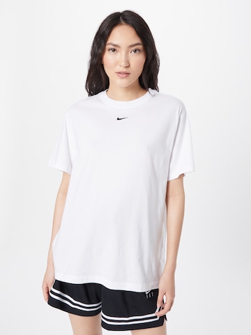 Nike Sportswear T-Shirt in Weiß: predná strana