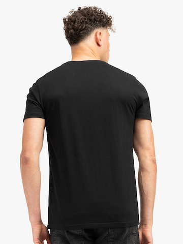 T-Shirt 'KELSO' LONSDALE en noir