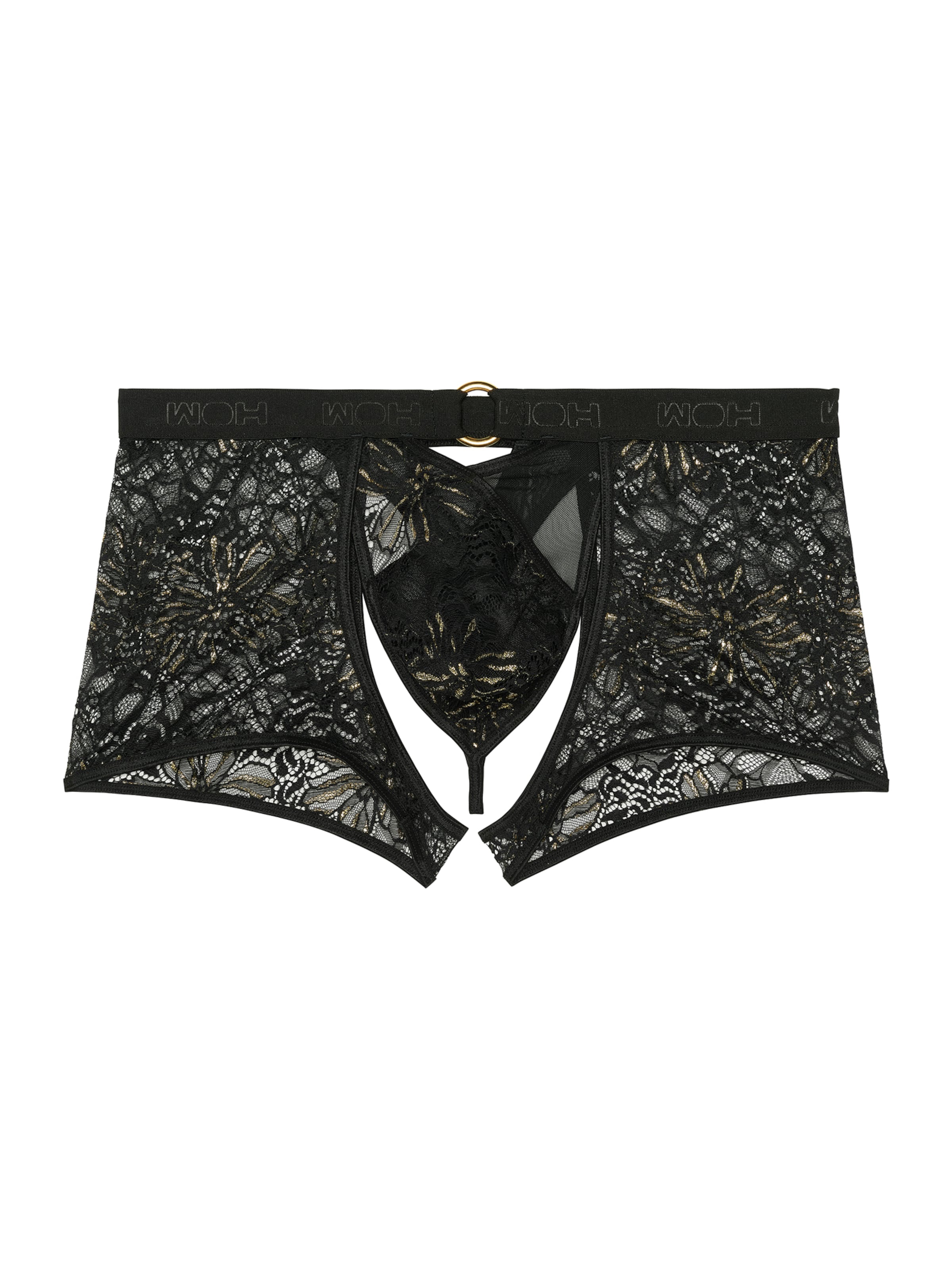 WOH Panty ' Pure Seduction ' in Black: front