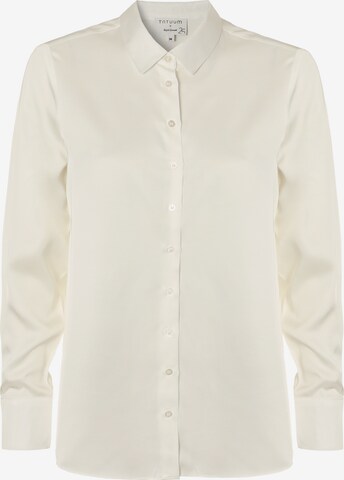 TATUUM Блуза 'NIKA' в бяло: отпред