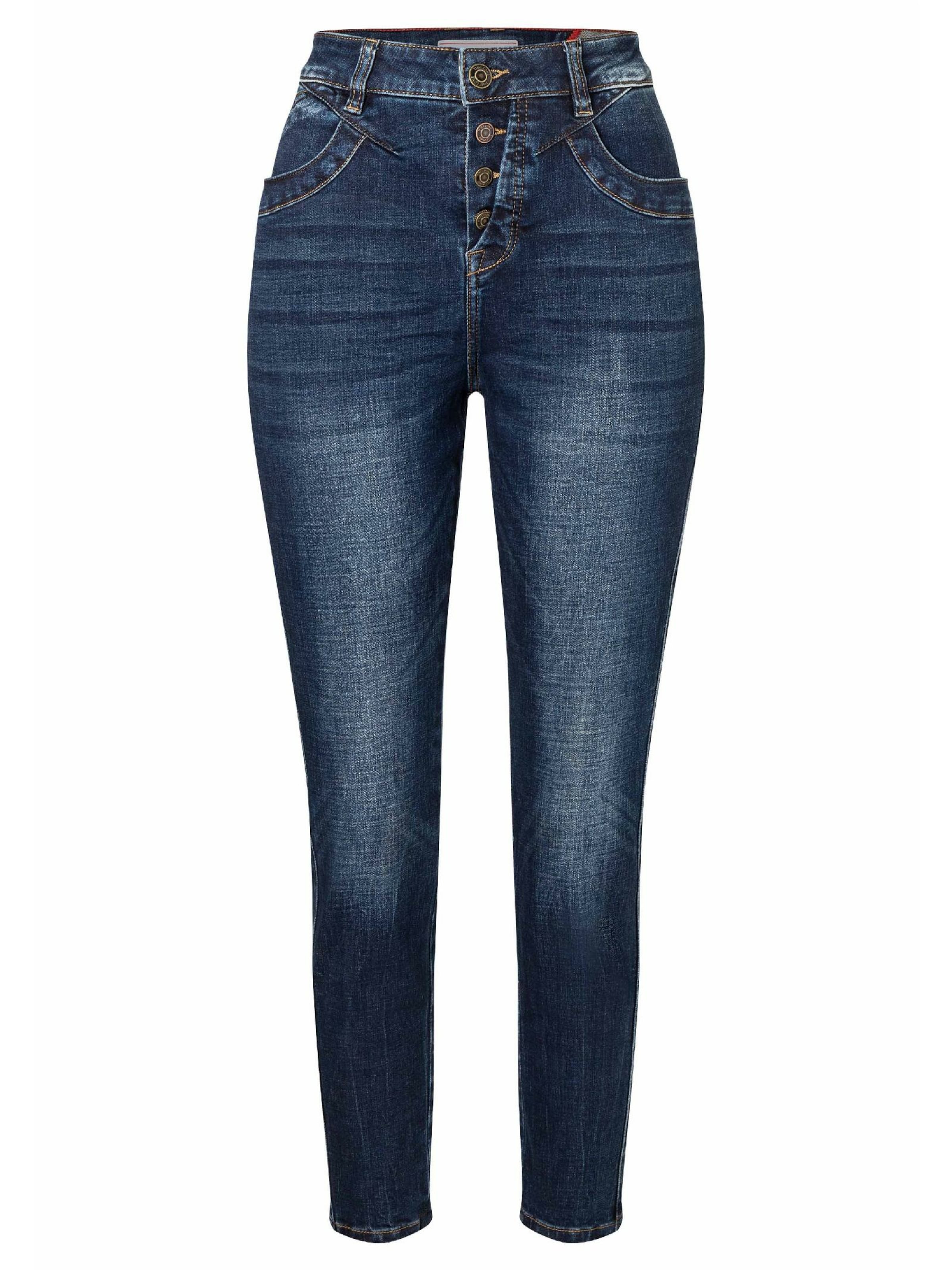 TIMEZONE Slimfit Jeans 'Raven' in Blau: Vorderseite