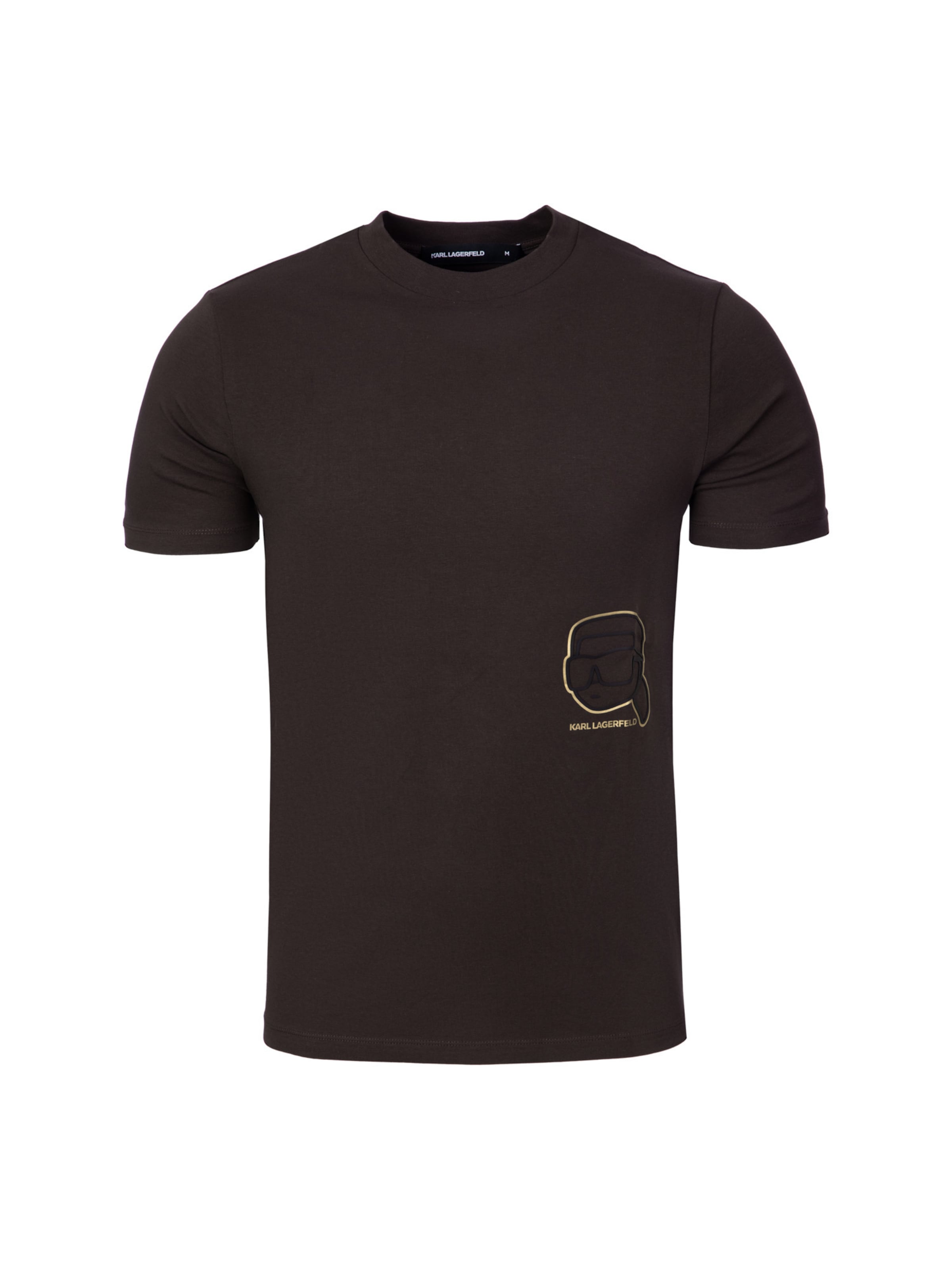 Maglietta di Karl Lagerfeld in marrone: frontale