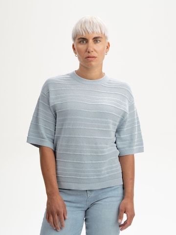 MELA T-Shirt 'Arohi' in Blau: Vorderseite