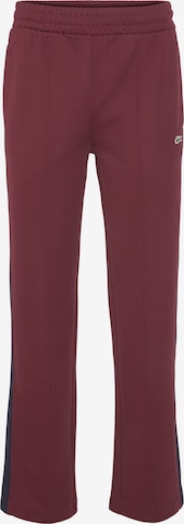 LACOSTE Loosefit Hose in Lila: predná strana