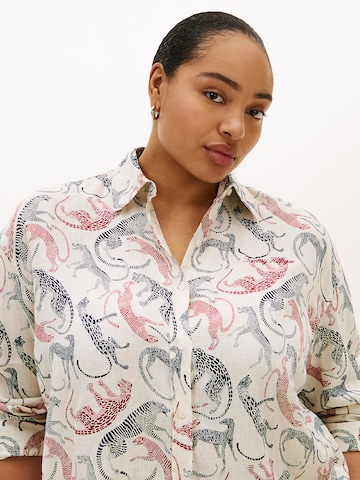 Chemisier 'Ess' Tommy Hilfiger Curve en rouge