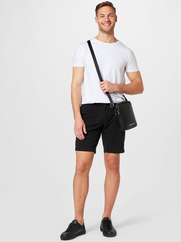 Regular Pantaloni eleganți de la Calvin Klein pe negru