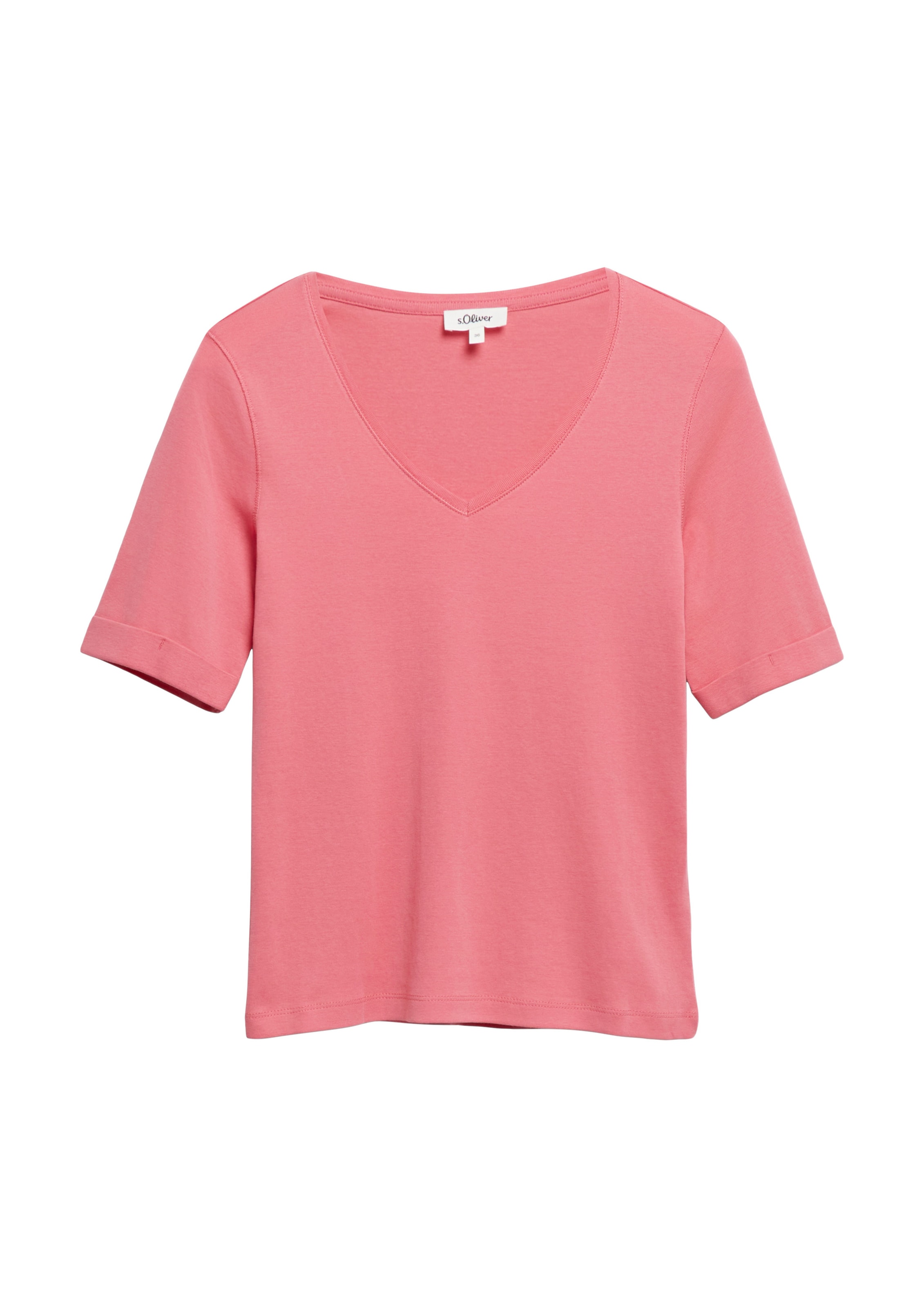 T-shirt s.Oliver en orange : devant