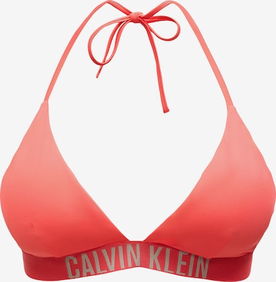 Bikinio viršutinė dalis 'INTENSE POWER' iš Calvin Klein Swimwear, spalva – pilka / rožinė, Prekių apžvalga