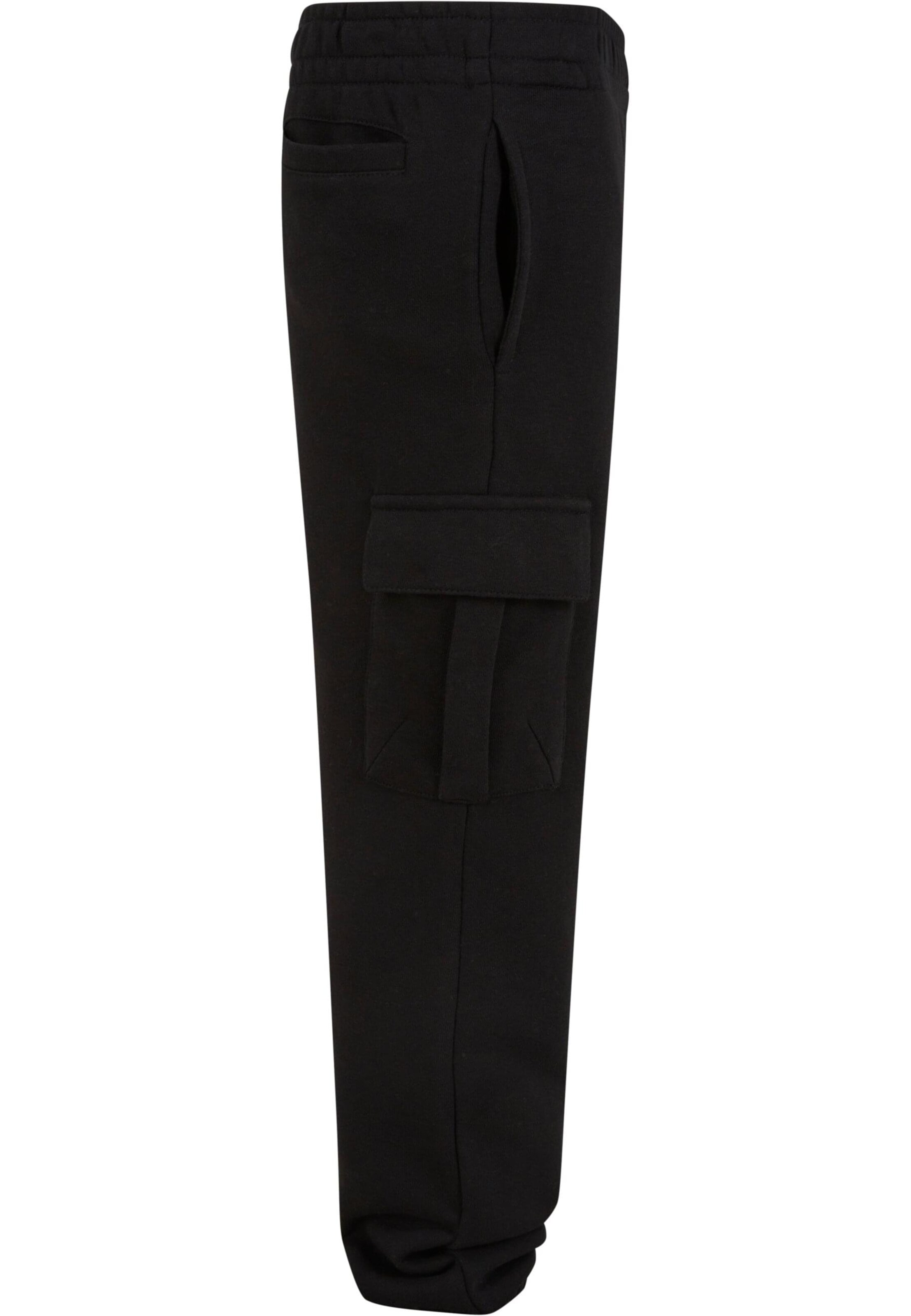 Urban Classics Loosefit Kalhoty – černá