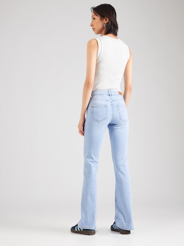 ONLY Flared Jeans 'BLUSH' in Blue