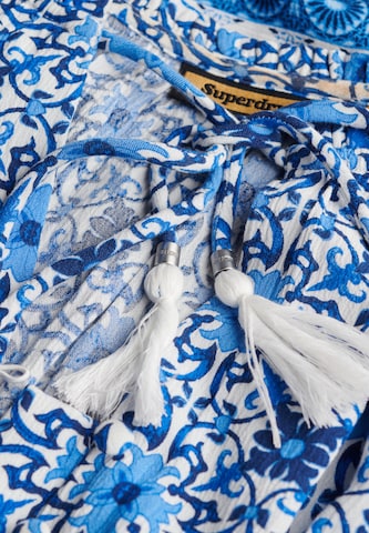 Robe-chemise Superdry en bleu