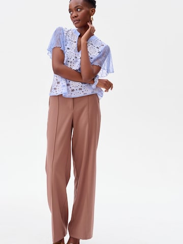 Blue Shadow Blouse in Blue
