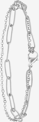 Lucardi Bracelet in Silver: front