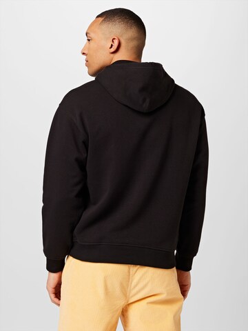 LEVI'S ® - Sweatshirt 'Relaxed Baby Tab Hoodie' em preto