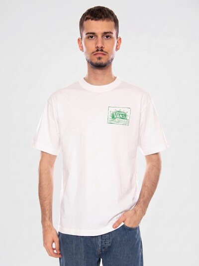 VANS T-Shirt 'BRIGHT DAY SS TEE WHITE' en S en blanc, Vue avec produit