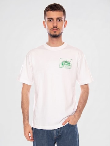 T-Shirt 'BRIGHT DAY SS TEE WHITE' VANS en blanc : devant