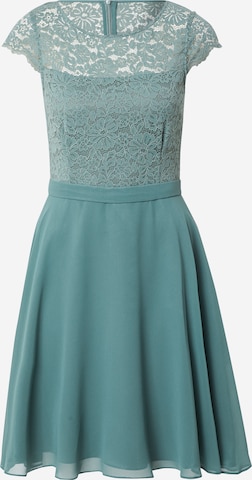 Robe de cocktail VM Vera Mont en vert : devant