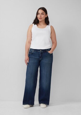 Wide Leg Jean s.Oliver en bleu