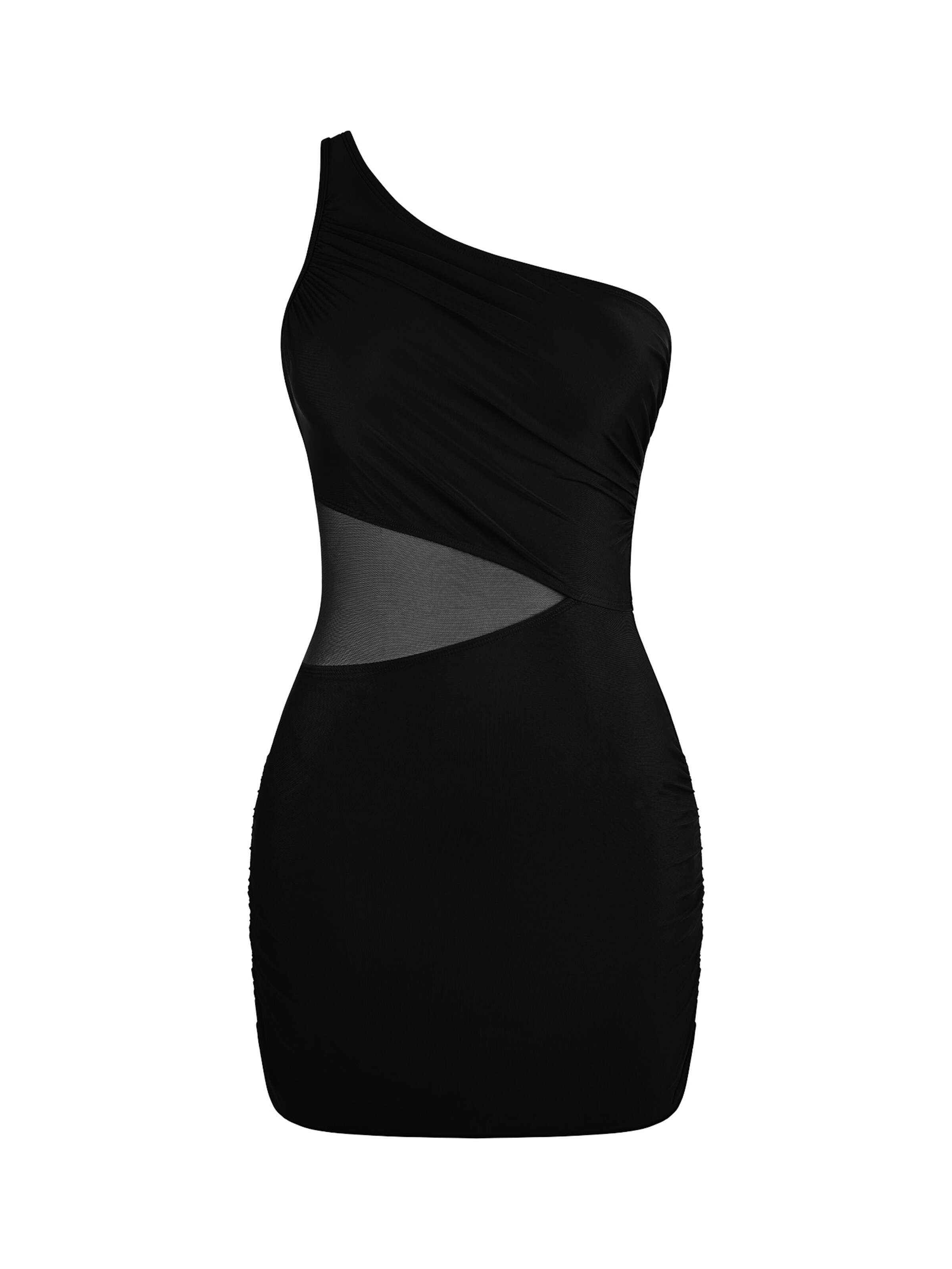 Cupshe Badeanzugkleid‌‌‌‌‌ in Schwarz: Vorderseite