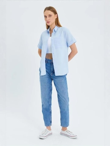 MixRay Bluse in Blau