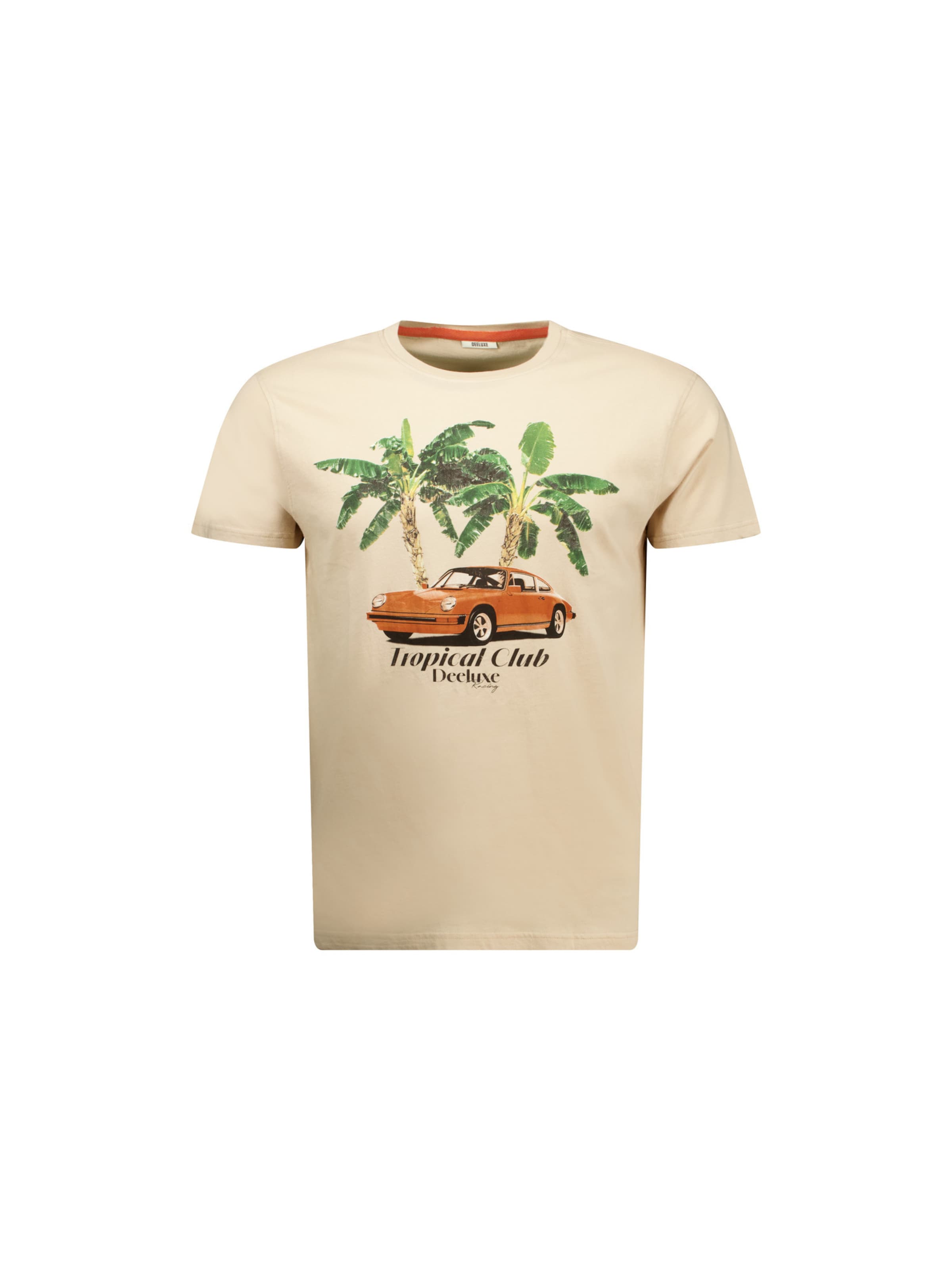T-Shirt ' KIKONDO ' Deeluxe en beige : devant