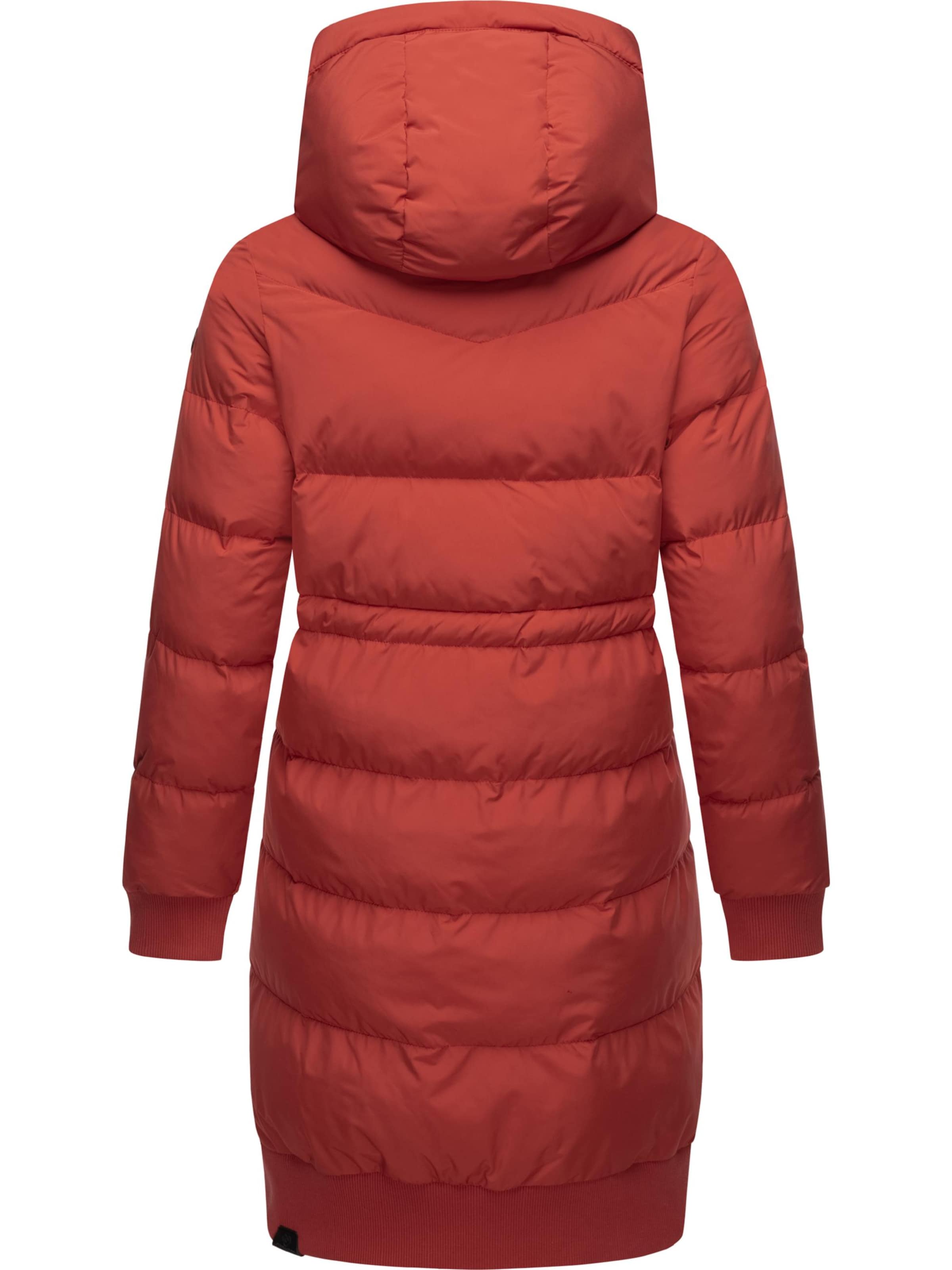 Manteau fonctionnel 'Briosh' Ragwear en rouge