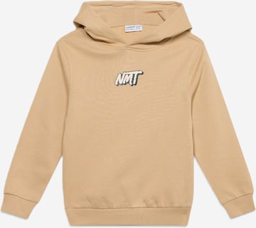 NAME IT Sweatshirt in Beige: front