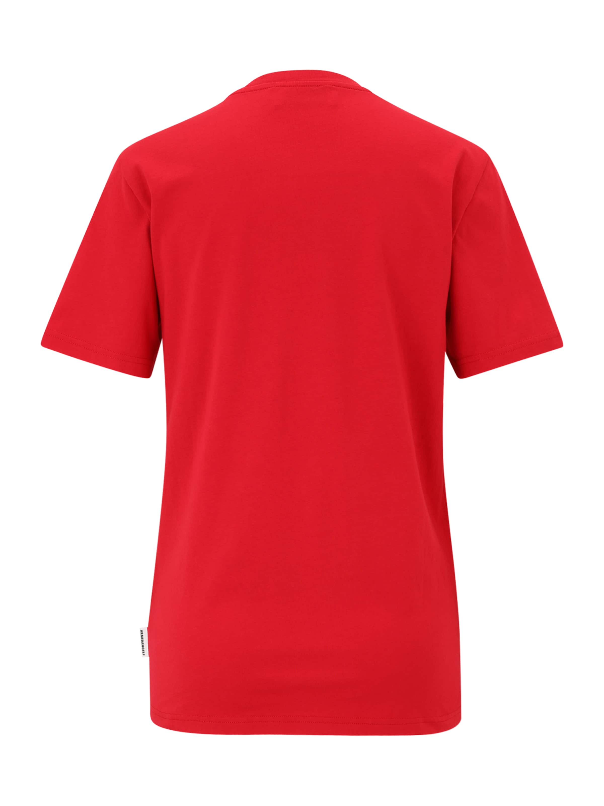 ARMEDANGELS Regular fit T-shirt &#x27;JAAMES&#x27; i röd