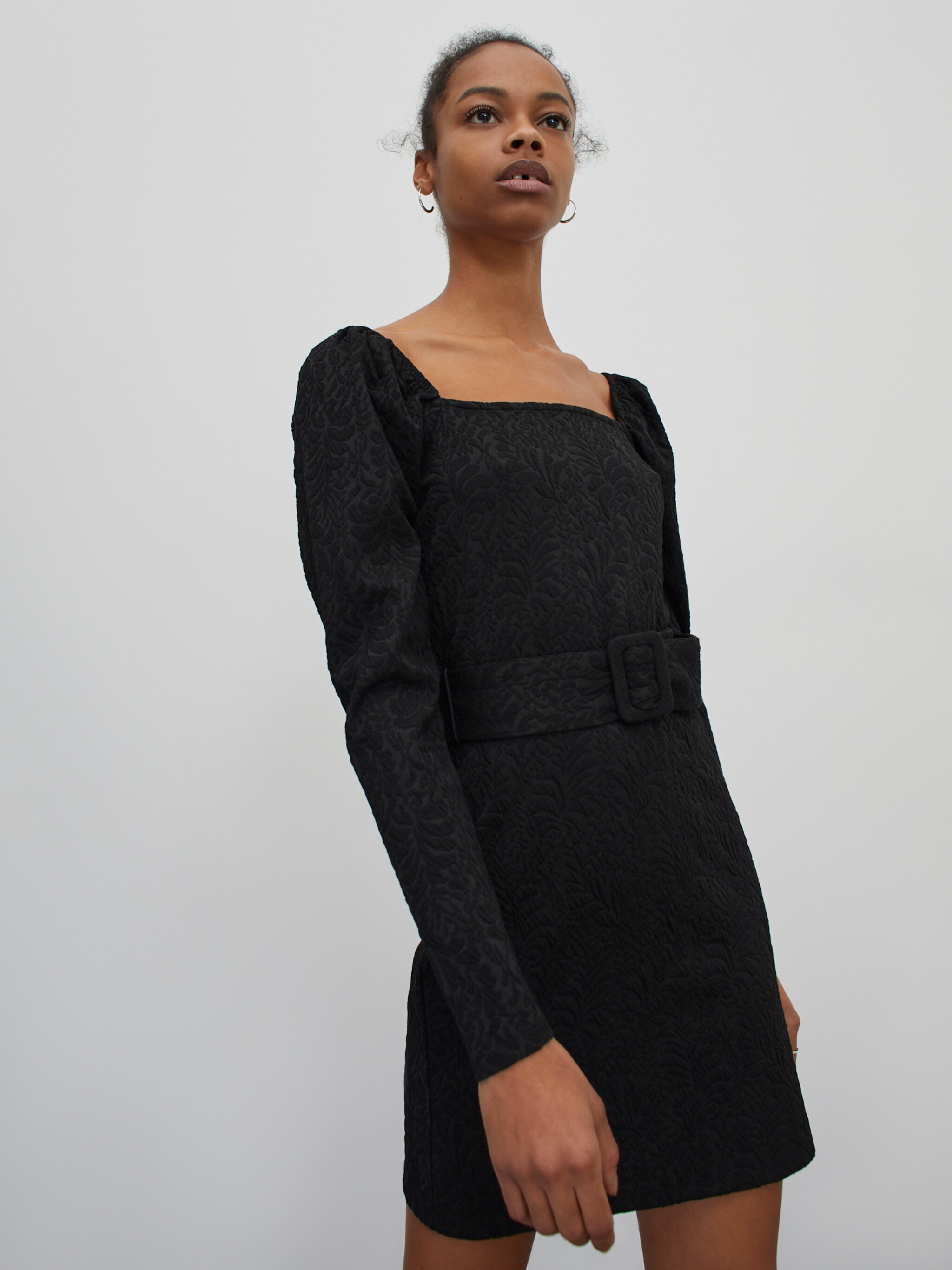 EDITED Producten Jurk 'Kirsten' Zwart