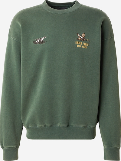 Megztinis be užsegimo 'COUNTRYSIDE' iš Abercrombie & Fitch, spalva – aukso geltonumo spalva / antracito spalva / žalia / balta, Prekių apžvalga