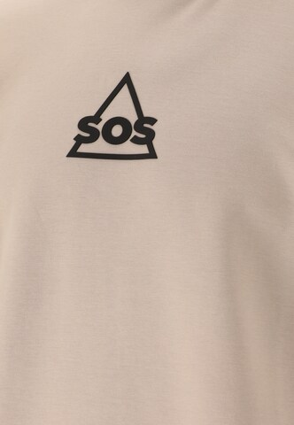 SOS Sweatshirt 'Vail' in Beige