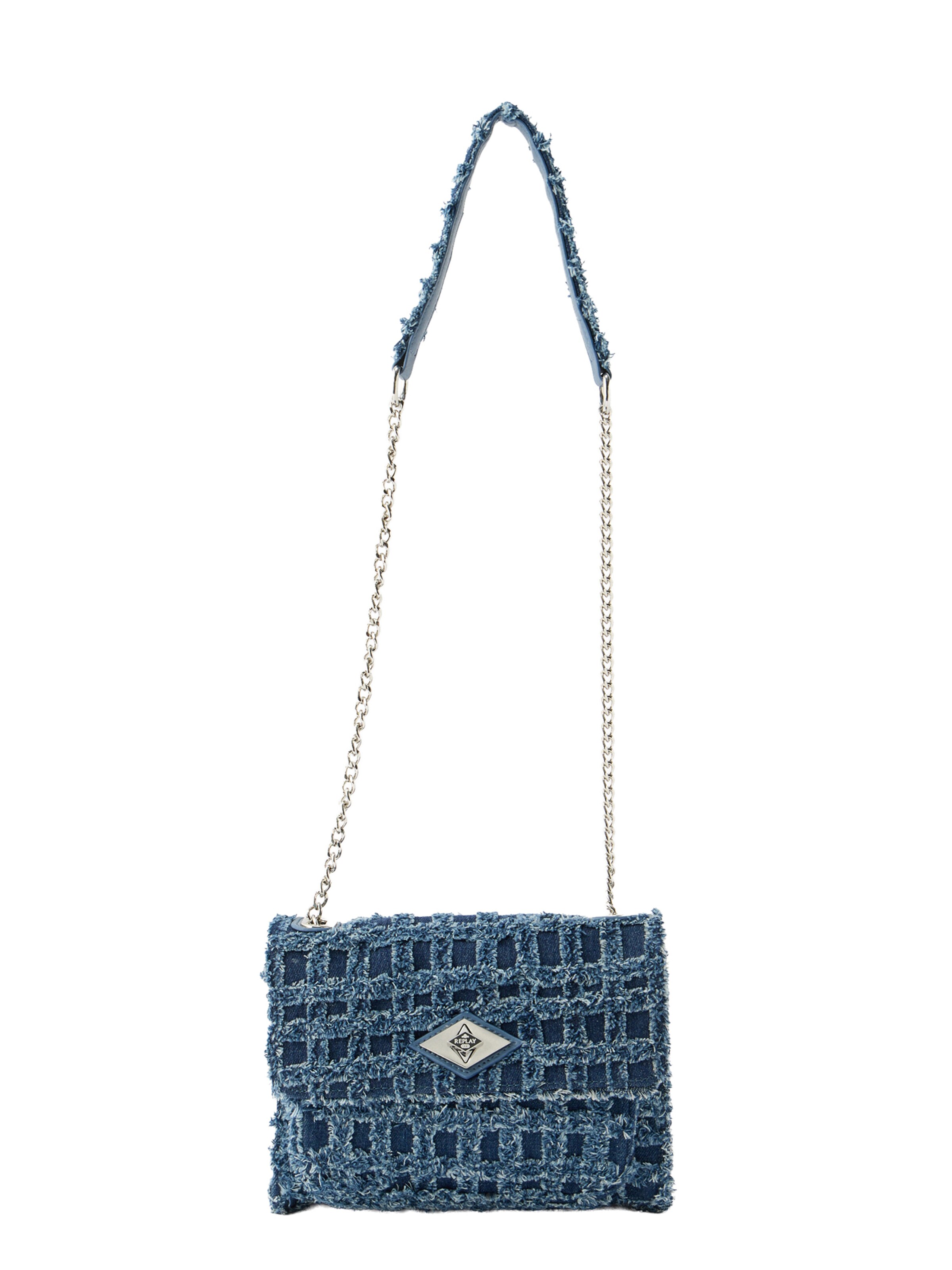 REPLAY Umhängetasche in Blau: Vorderseite