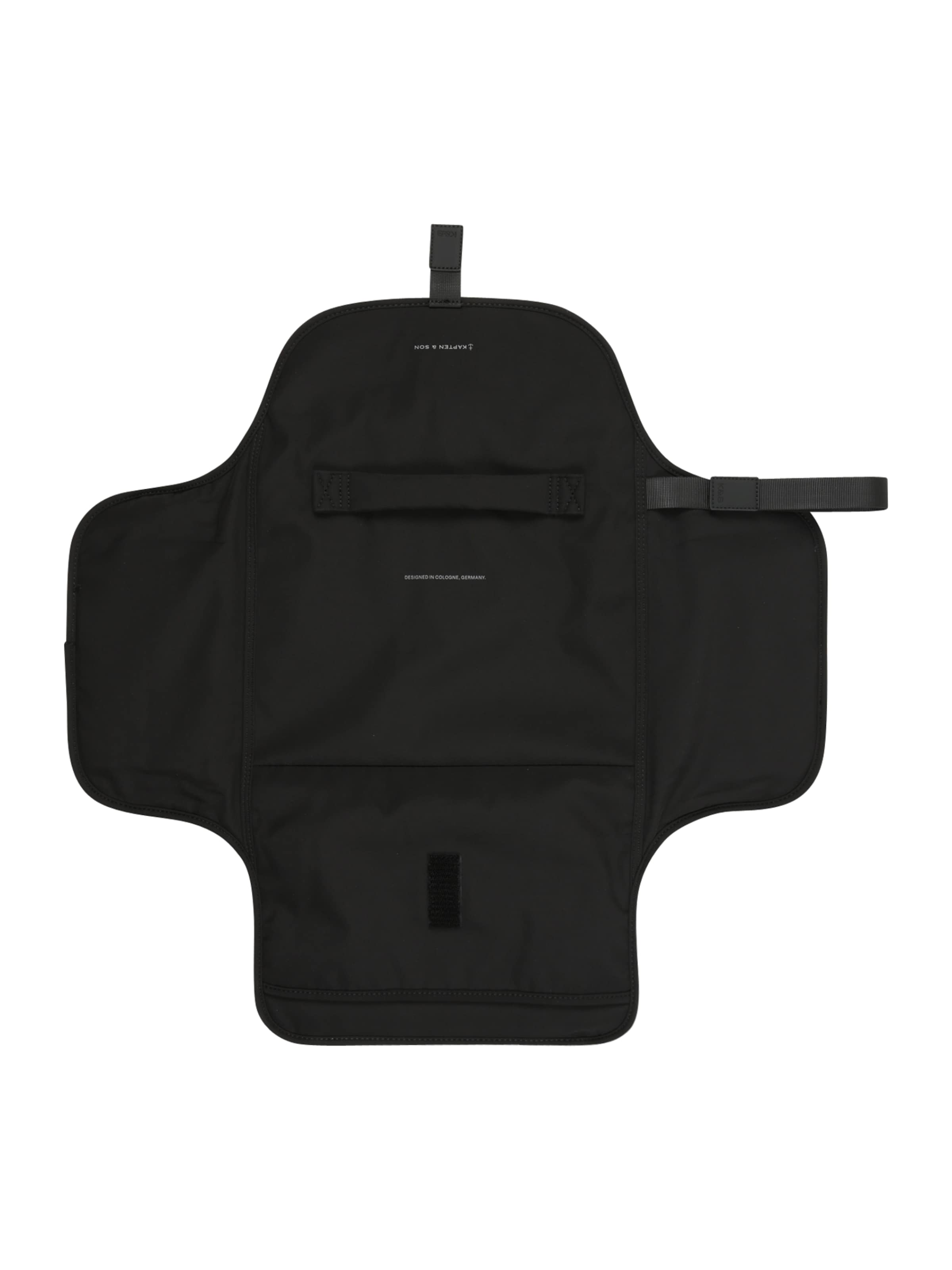 Kapten & Son Previjalna torba | črna barva: sprednja stran