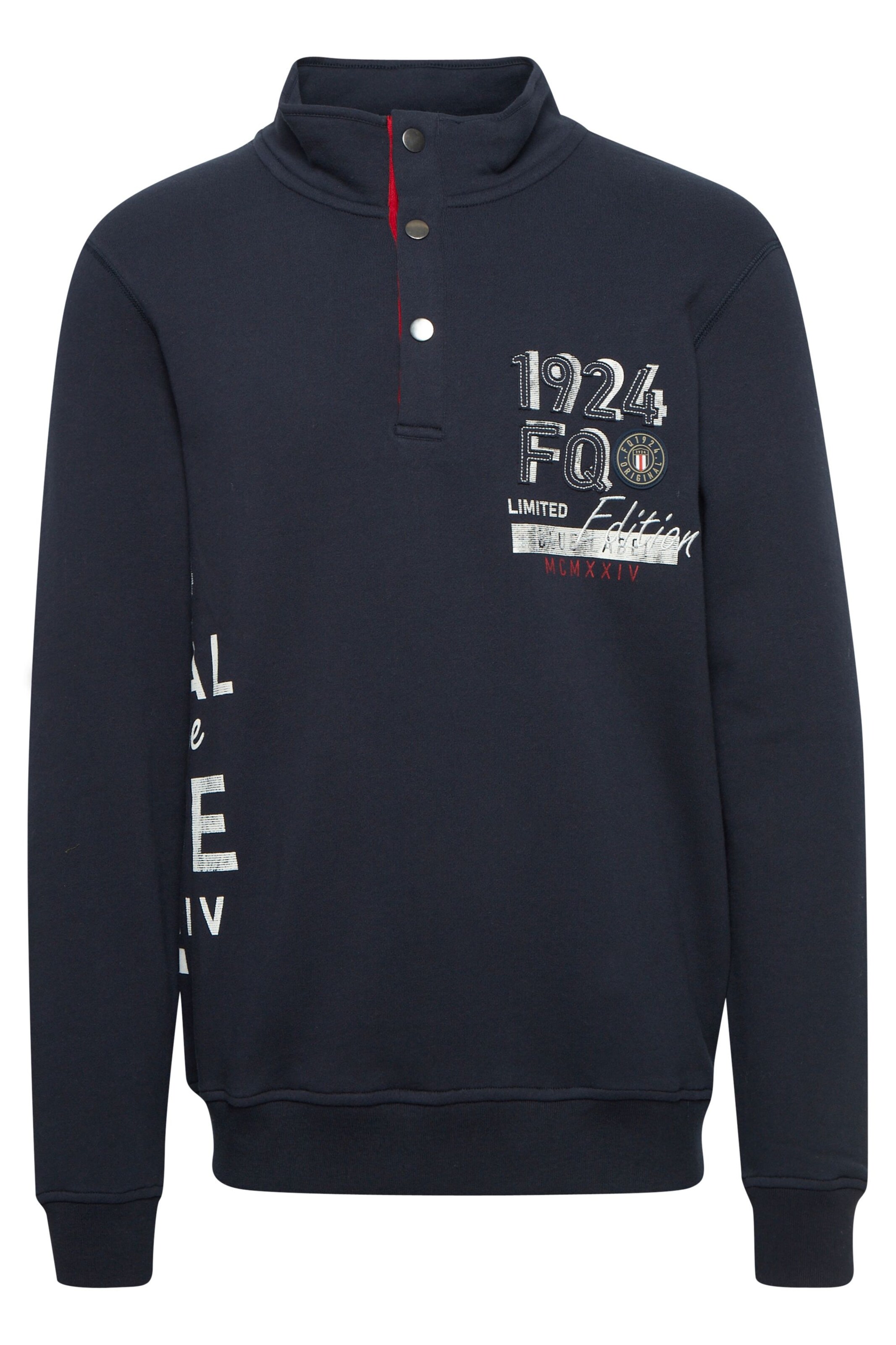 FQ1924 - Sweatshirt 'william' em azul: frente