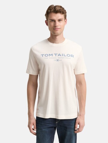 TOM TAILOR Shirt in White: front