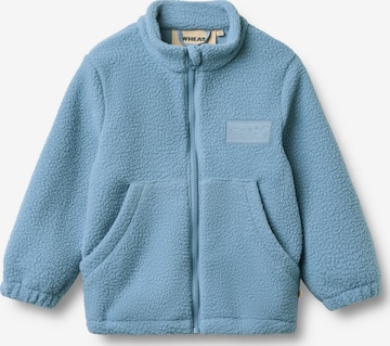 WHEAT Fleece jacket 'Helge' in Blue: front