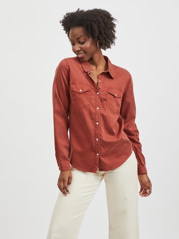 VILA Blouse 'Bista' in Rood: voorkant