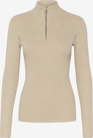 Kaffe Trui 'Ellie' in Beige: voorkant