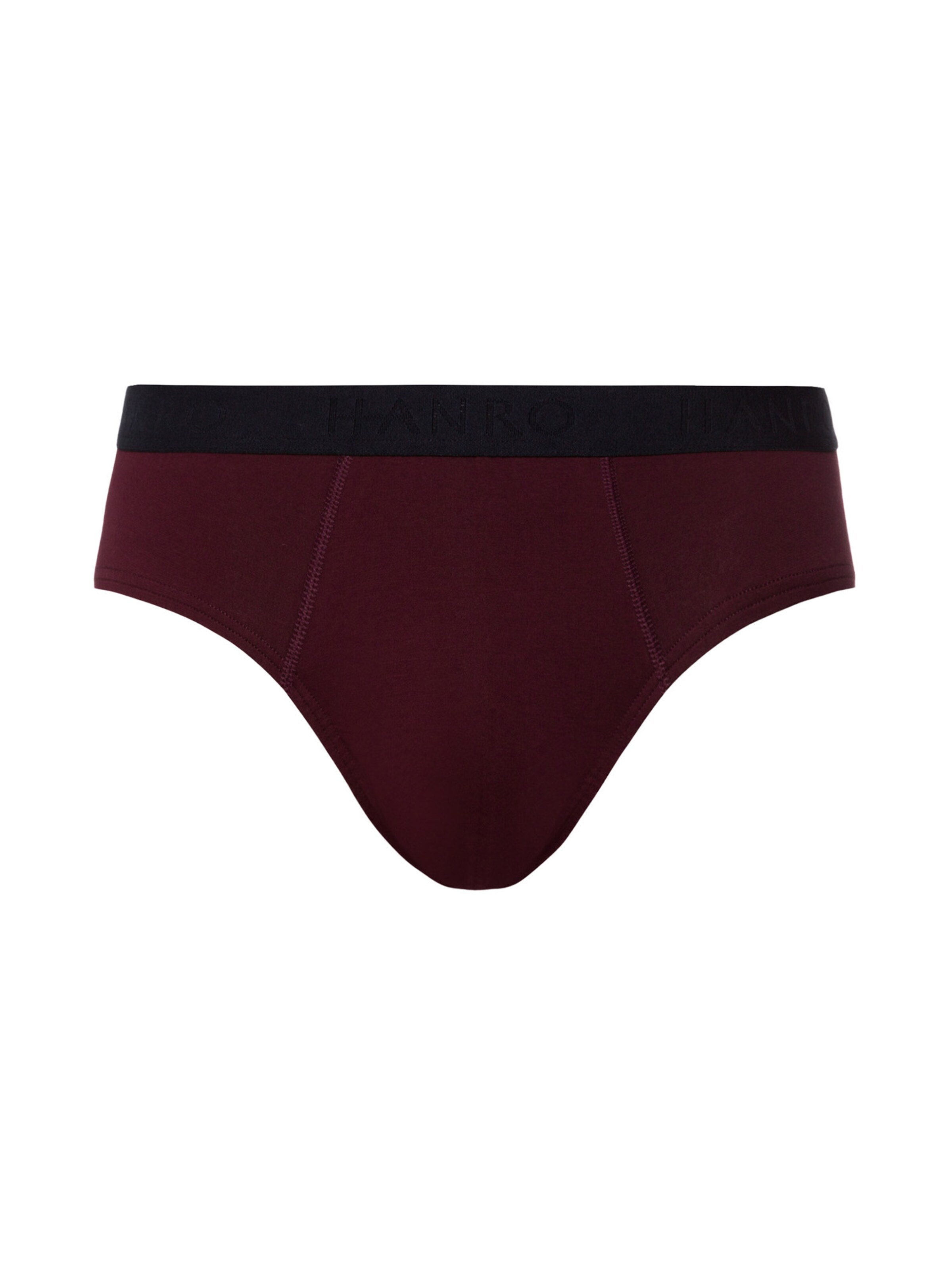Hanro - Cueca ' Cotton Essentials ' em vermelho