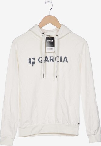 GARCIA Sweatshirt & Zip-Up Hoodie in S in White: front