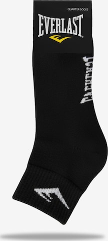 Chaussettes Everlast en noir : devant