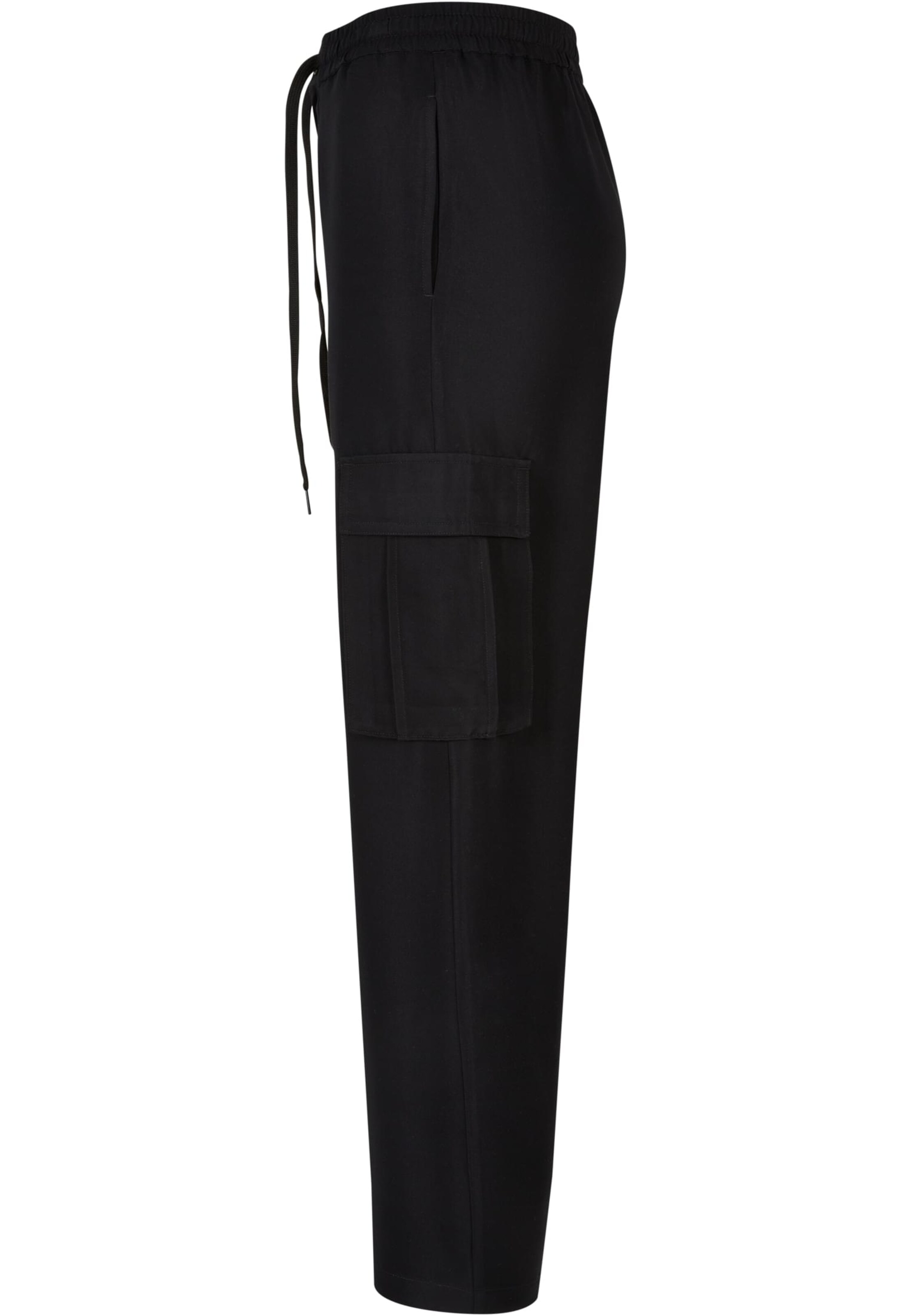 Urban Classics - Loosefit Pantalón cargo en negro