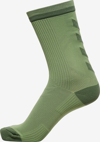 Hummel Athletic Socks 'ACTION' in Green: front